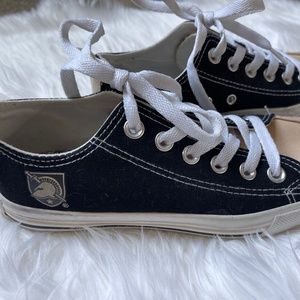 Classic Black Canvas Sneakers